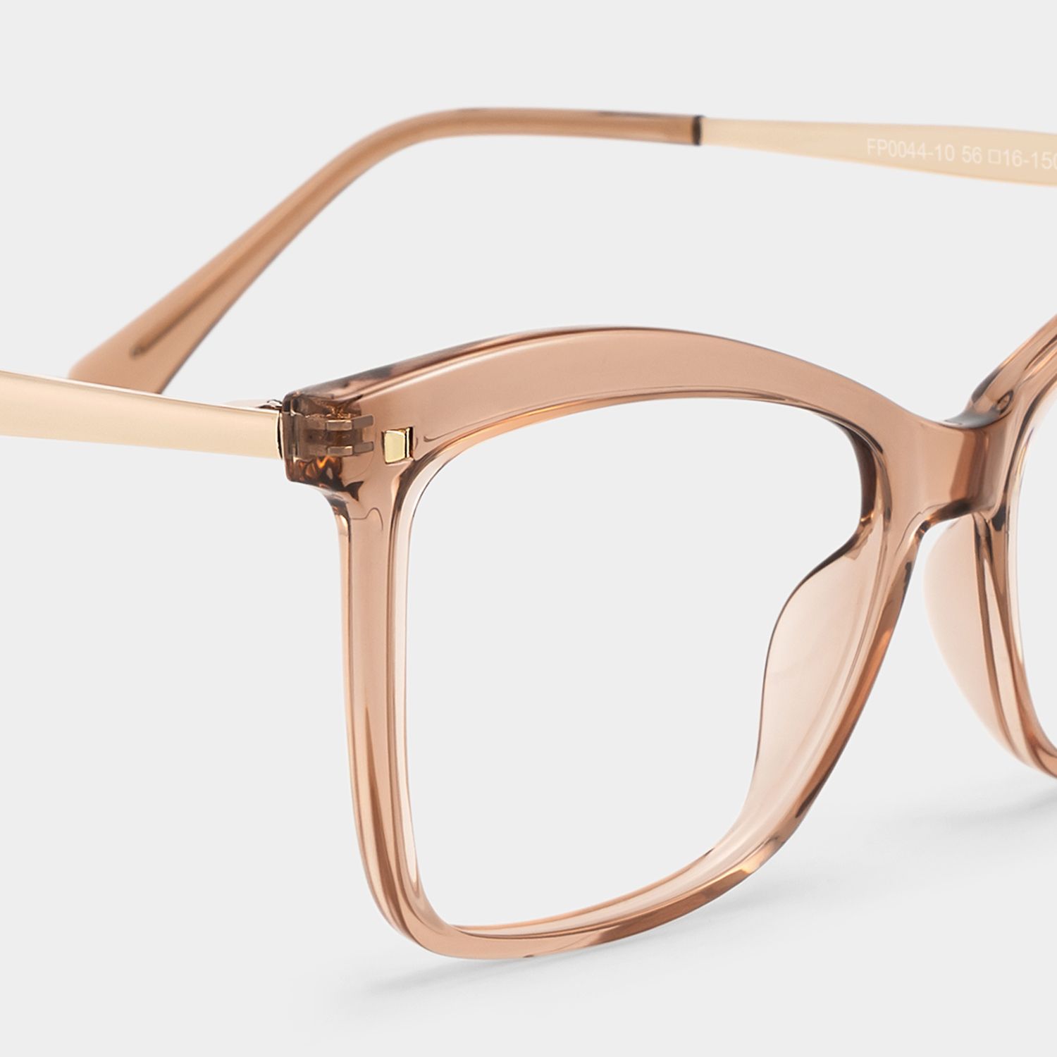 Isaebella Butterfly Beige Frame Glasses | Zeelool4