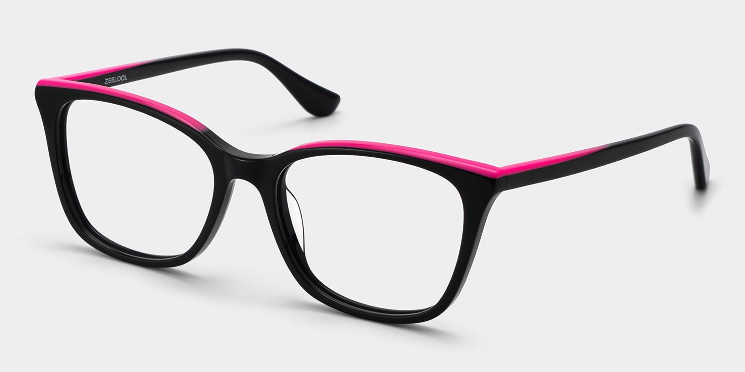 Margaret Black Eyeglasses with Cat eye Shape Frame | ZEELOOL3