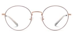 Dunn Round Gray Glasses0