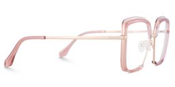 Cordaro Square Pink Glasses4