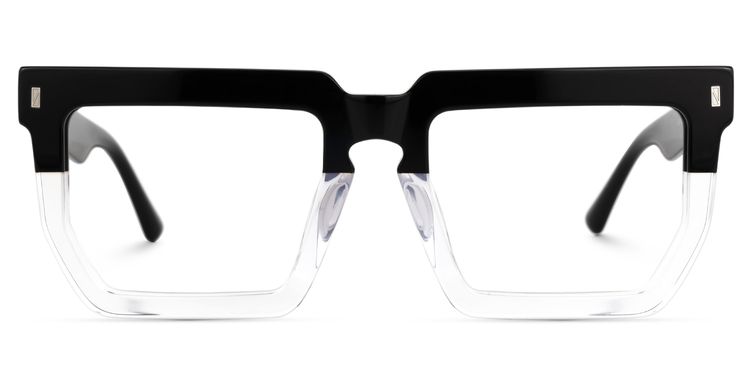 Daniela Rectangle Two-Tone Glasses