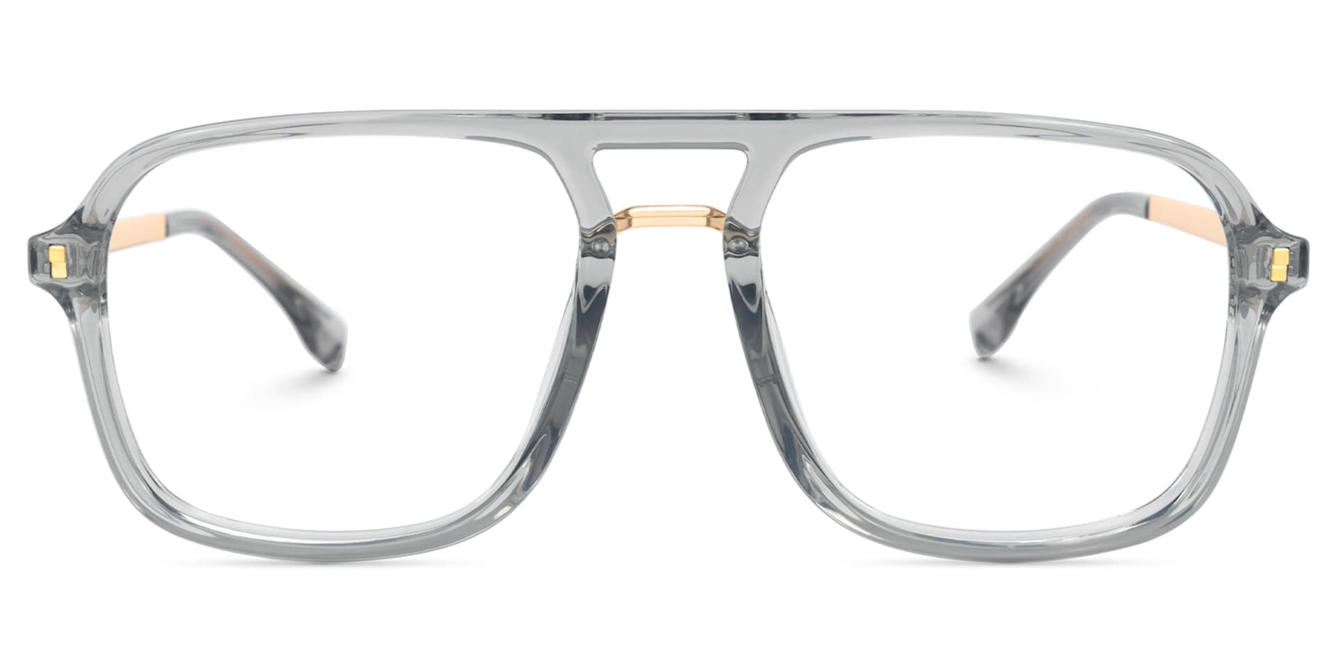 Aviator Kilworth Gray Glasses deals -Zeelool Glasses1