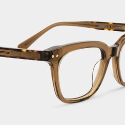 Angela Brown Rectangle Glasses5