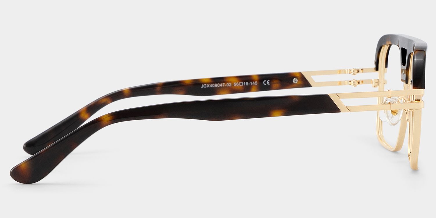 Griff Tortoise Aviator Eyeglasses for Men | ZEELOOL4