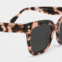 Minguela Pink-Tortoise Square Sunglasses4
