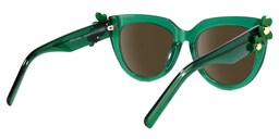 Miguel Cateye Dark-Green Sunglasses3