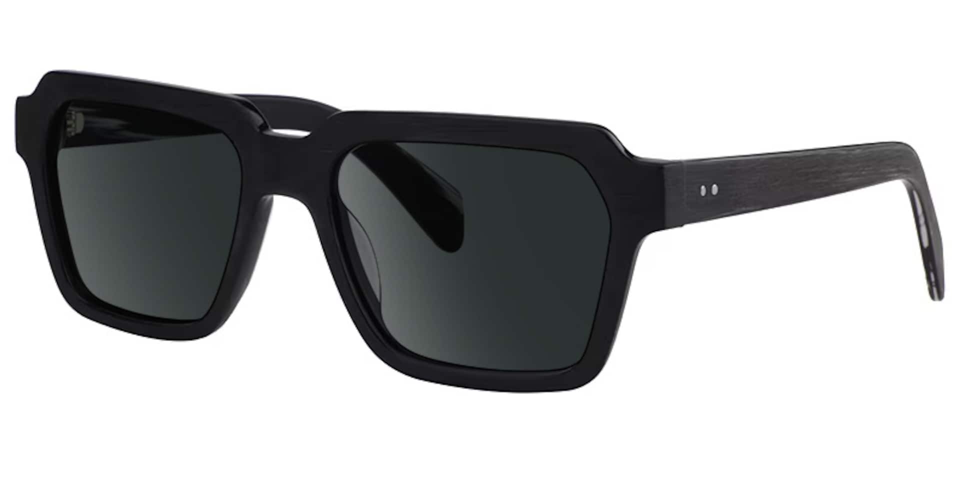 Richard Rectangle Sunglasses with Black Matte Frames2