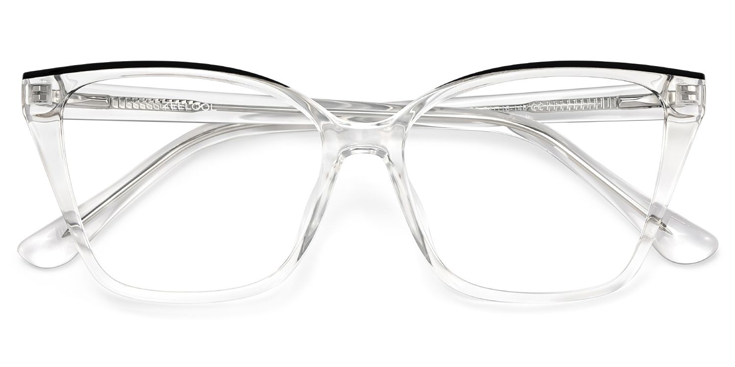 Sienna Clear Butterfly Prescription Glasses | Zeelool