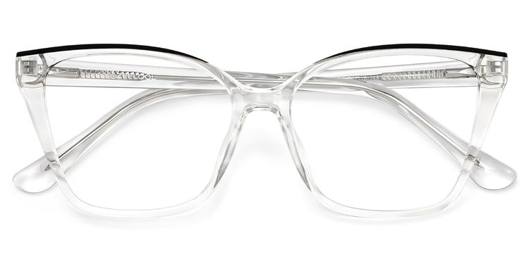 Sienna Butterfly Clear Glassess