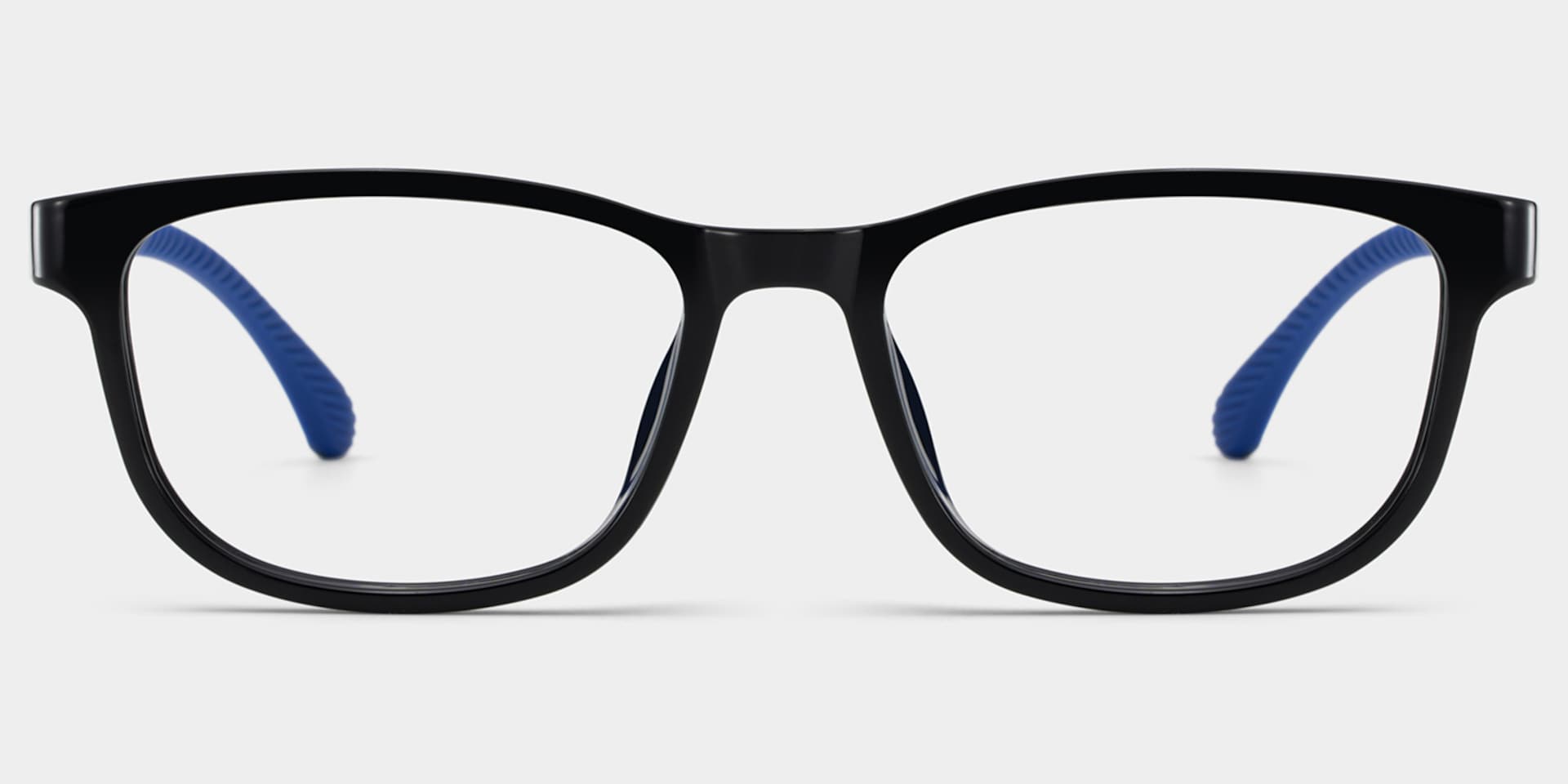 Robin Rectangle Black Blue Frame Eyeglasses for Pre-tweens1