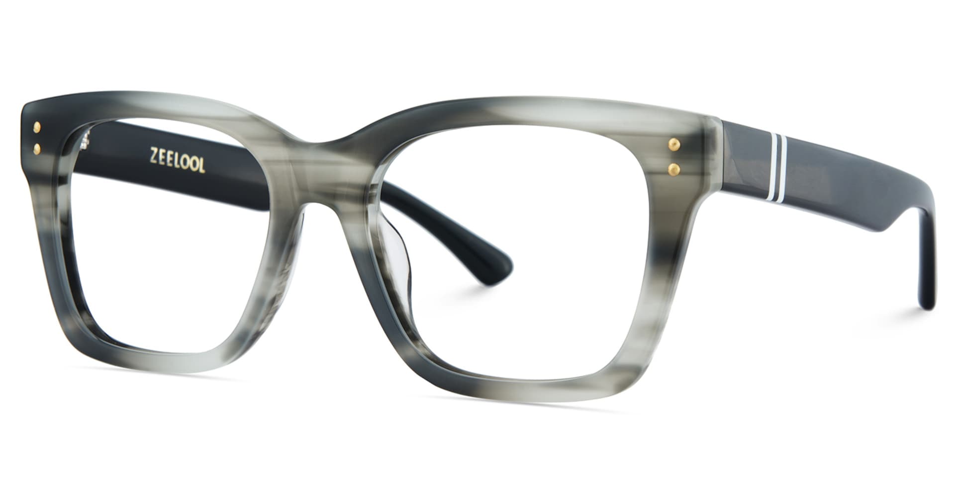 Gaydeh Grey Frame Glasses With Rectangle Shape | Zeelool1