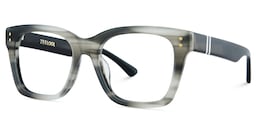 Gaydeh Rectangle Gray Glasses1
