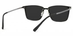 Ivonne Rectangle Black Glasses3