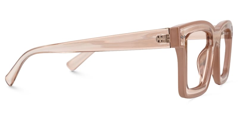 Square Kristan Brown Glasses for sale -Zeelool Glasses2
