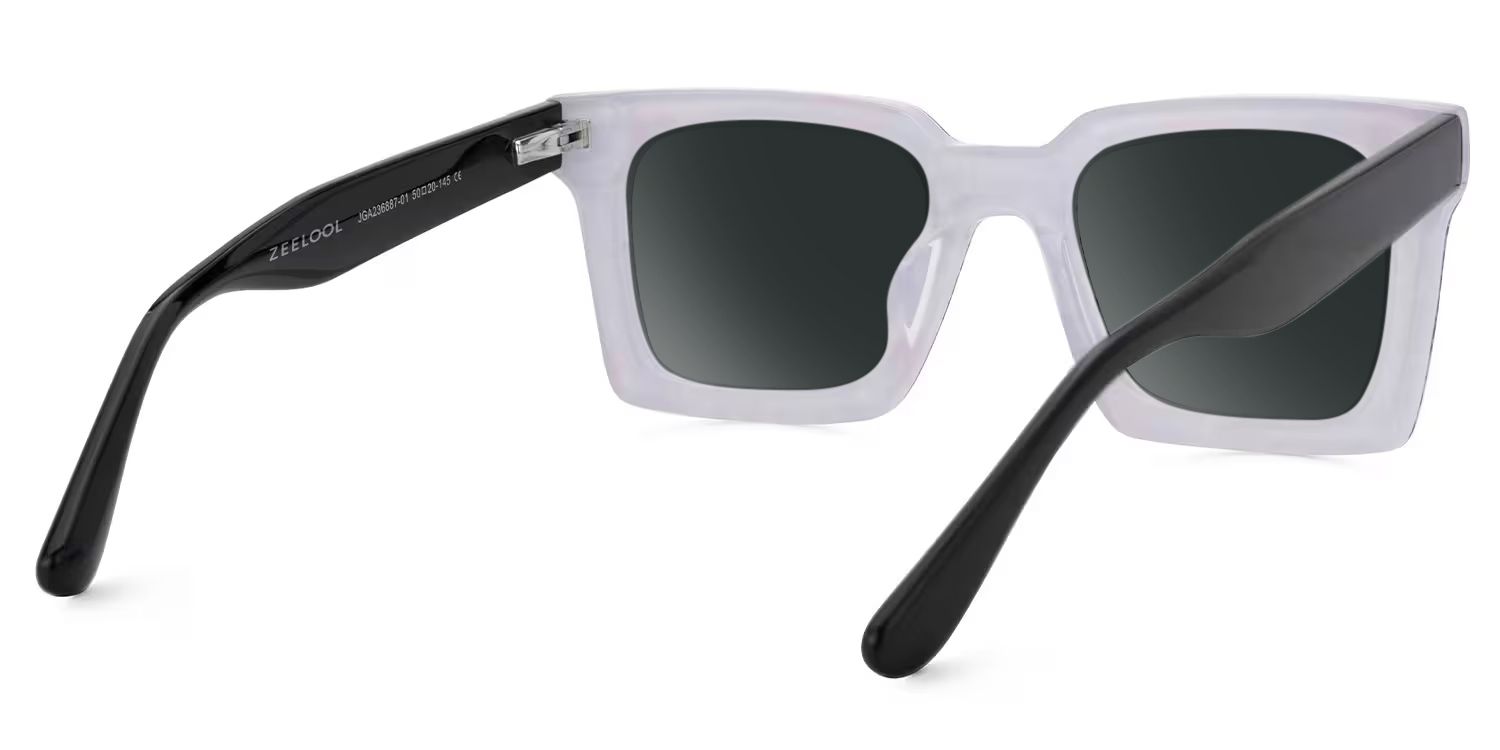 Kevin Multicolor Memphis Sunglasses with Square Frame3