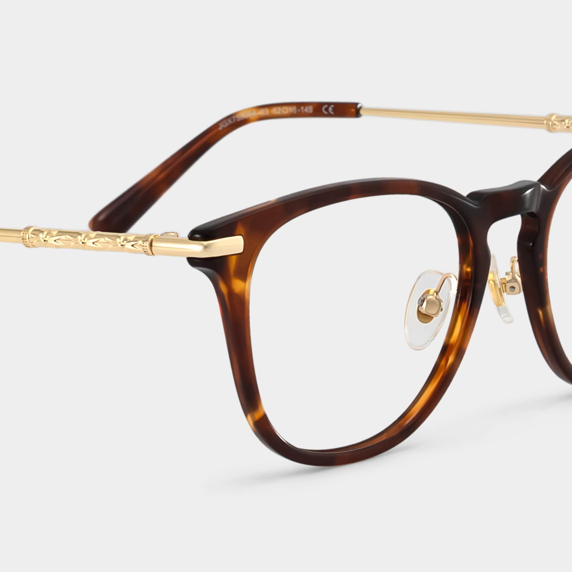 Laura Tortoise Frame Glasses with Square Frame Online | ZEELOOL5