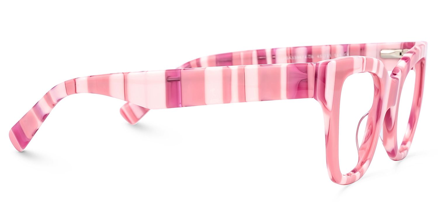 Nereyda Pink Candy Glasses Bubblegum | Zeelool Optical2