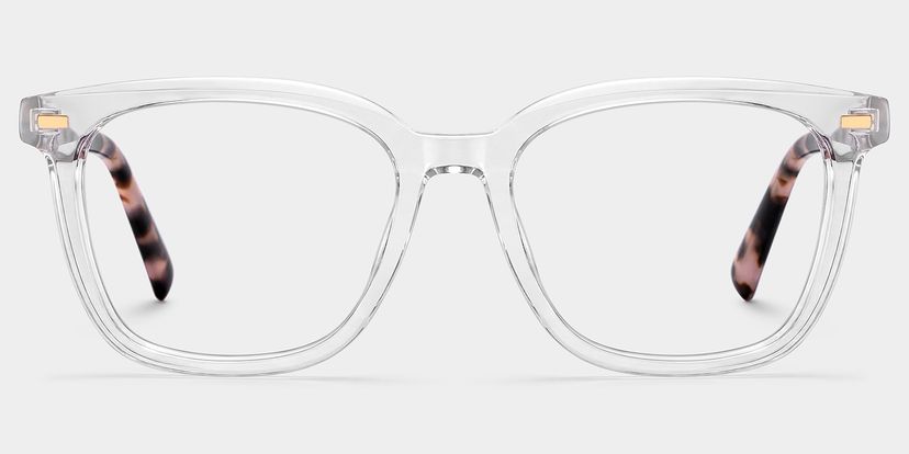 Lana Clear Square Glasses