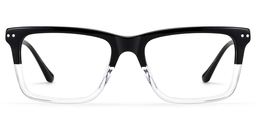 Harper Rectangle Two tone Glasses5