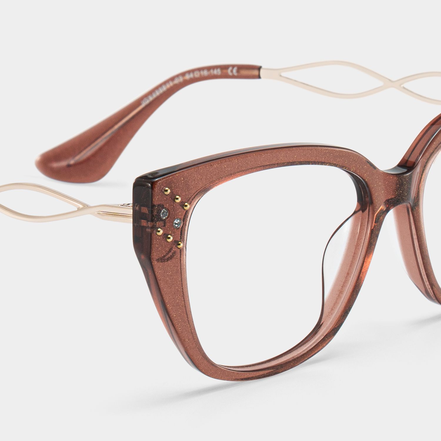 K.mama♡ Alma Butterfly Brown Maroon Glasses Frames for Women| ZEELOOL