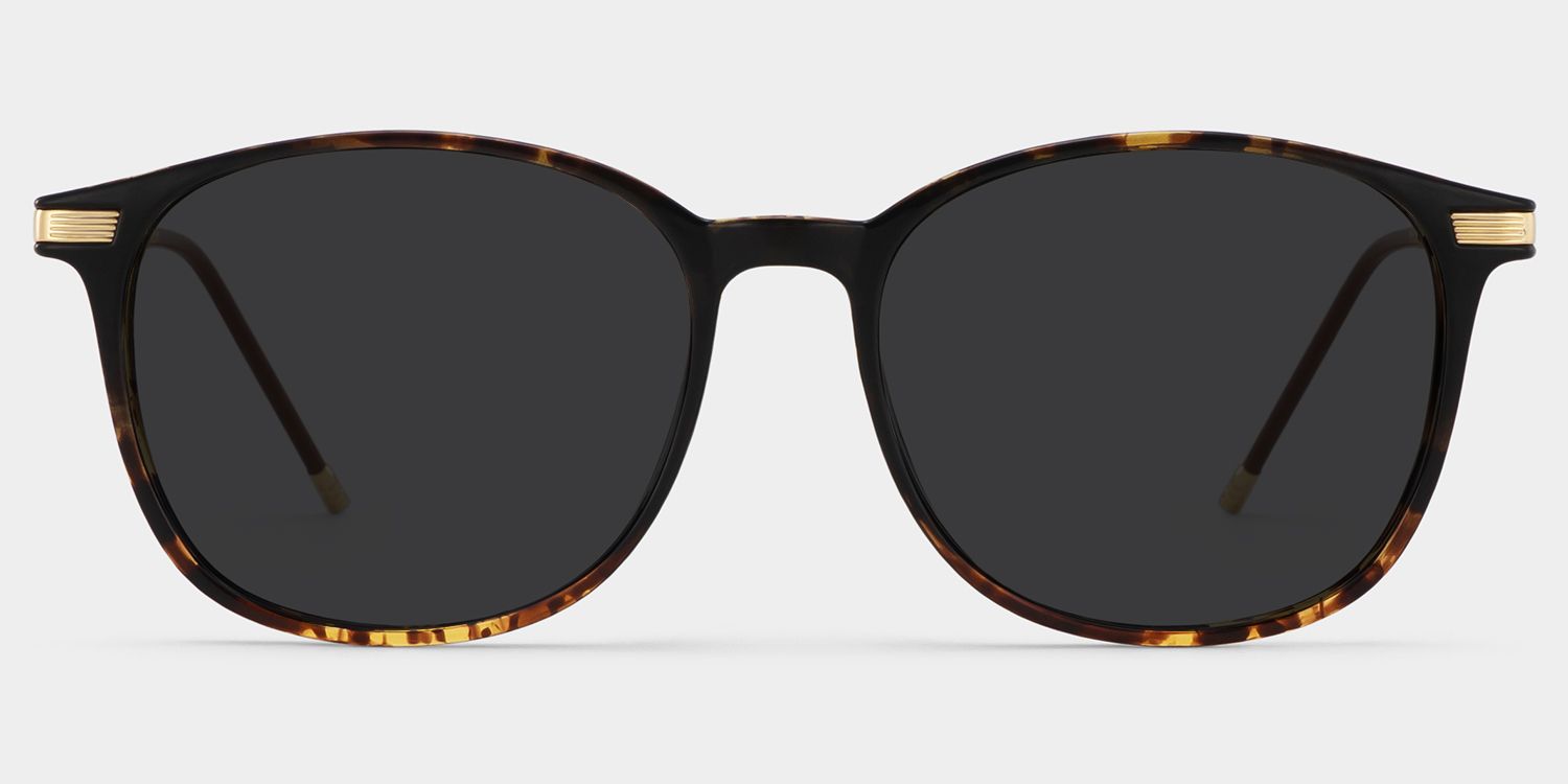 Greene Square Tortoise Prescription Sunglasses | ZEELOOL0