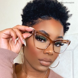 Saucie Cateye Brown Glasses5