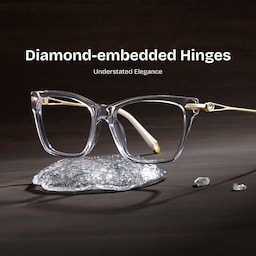 Amelia Cat eye Crystal Glasses0