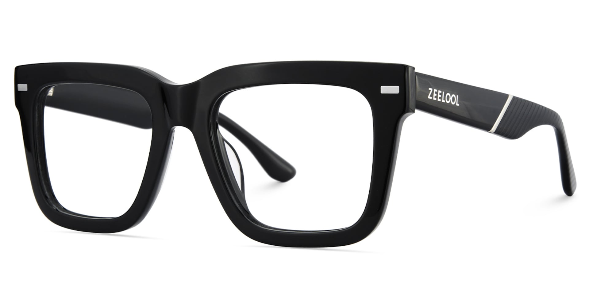 Thick Black Frame Glasses For Men3