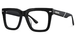 Redina Square Black Glasses3