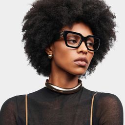 Maddox Square Black Glasses1