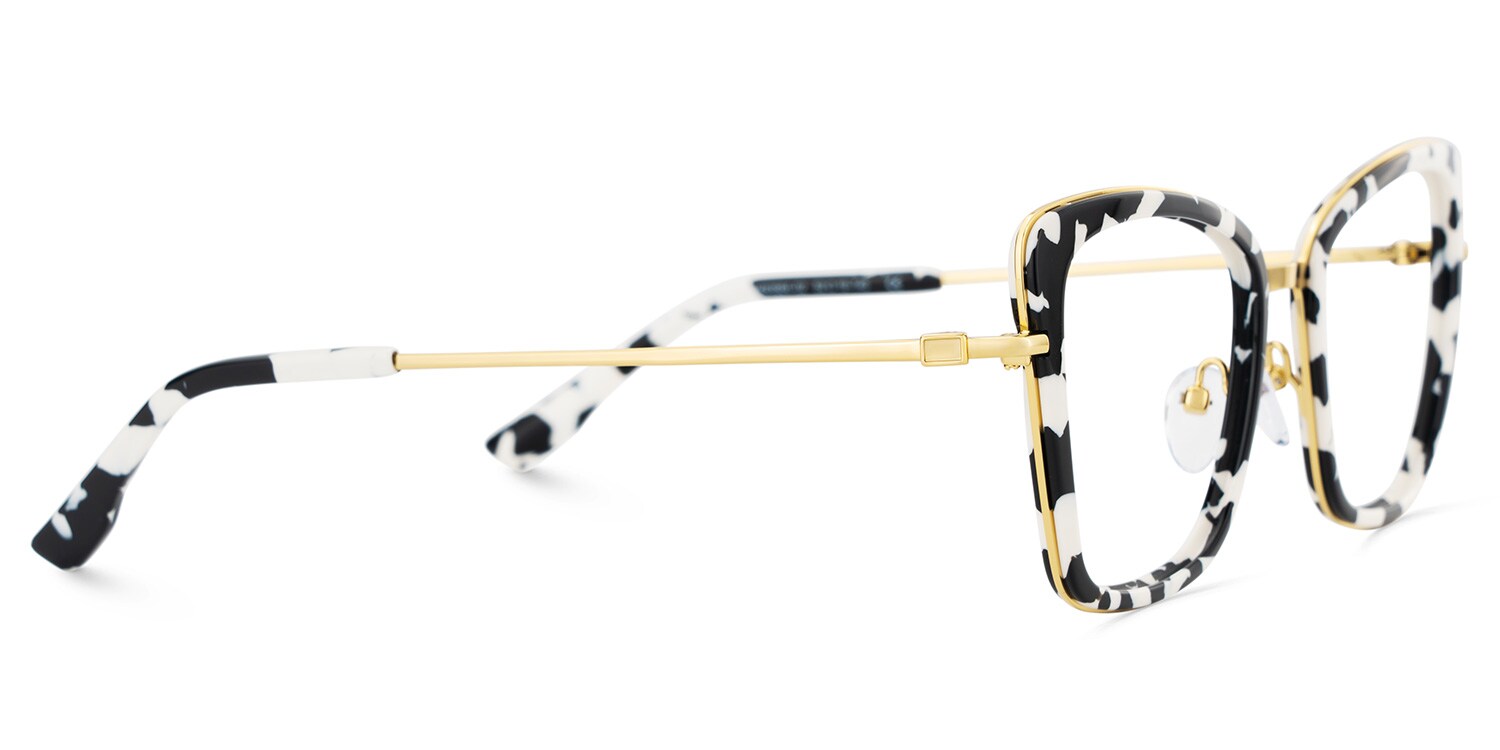 Rosalie Butterfly Cow Color Frame Glasses for Women | Zeelool4