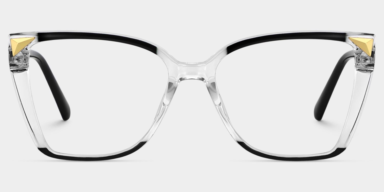 Clear Tortoise Shelia Butterfly Frame Glasses for Women
