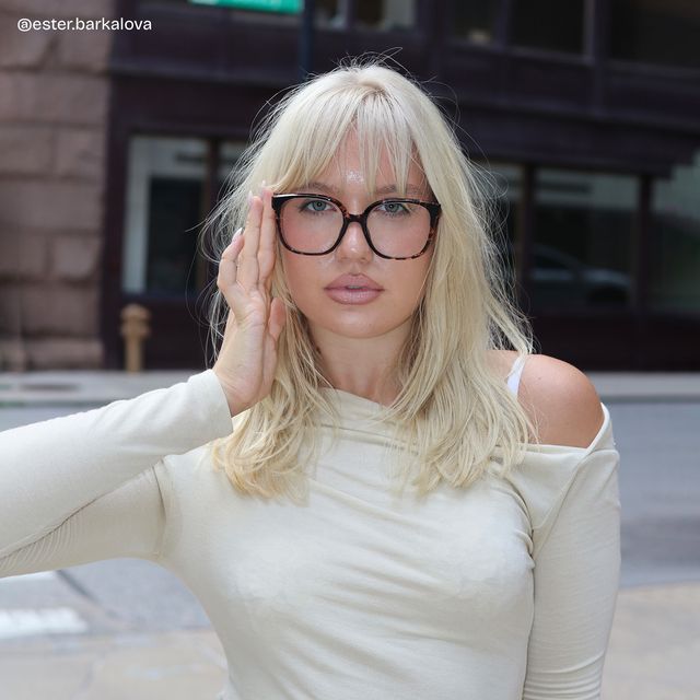 Siner Havana Square Glasses hover