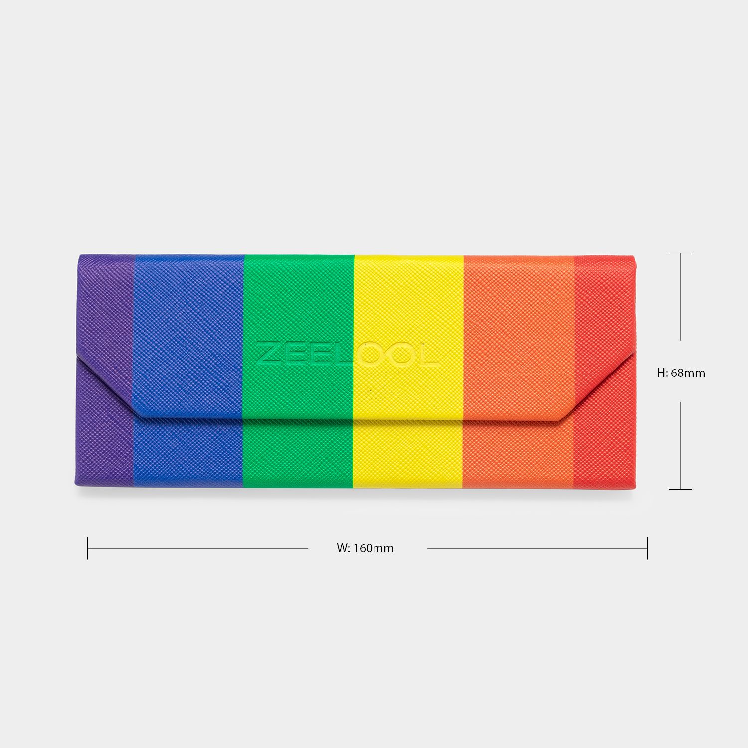 Simple Beautiful Colorful Leather Box | Zeelool Glasses3