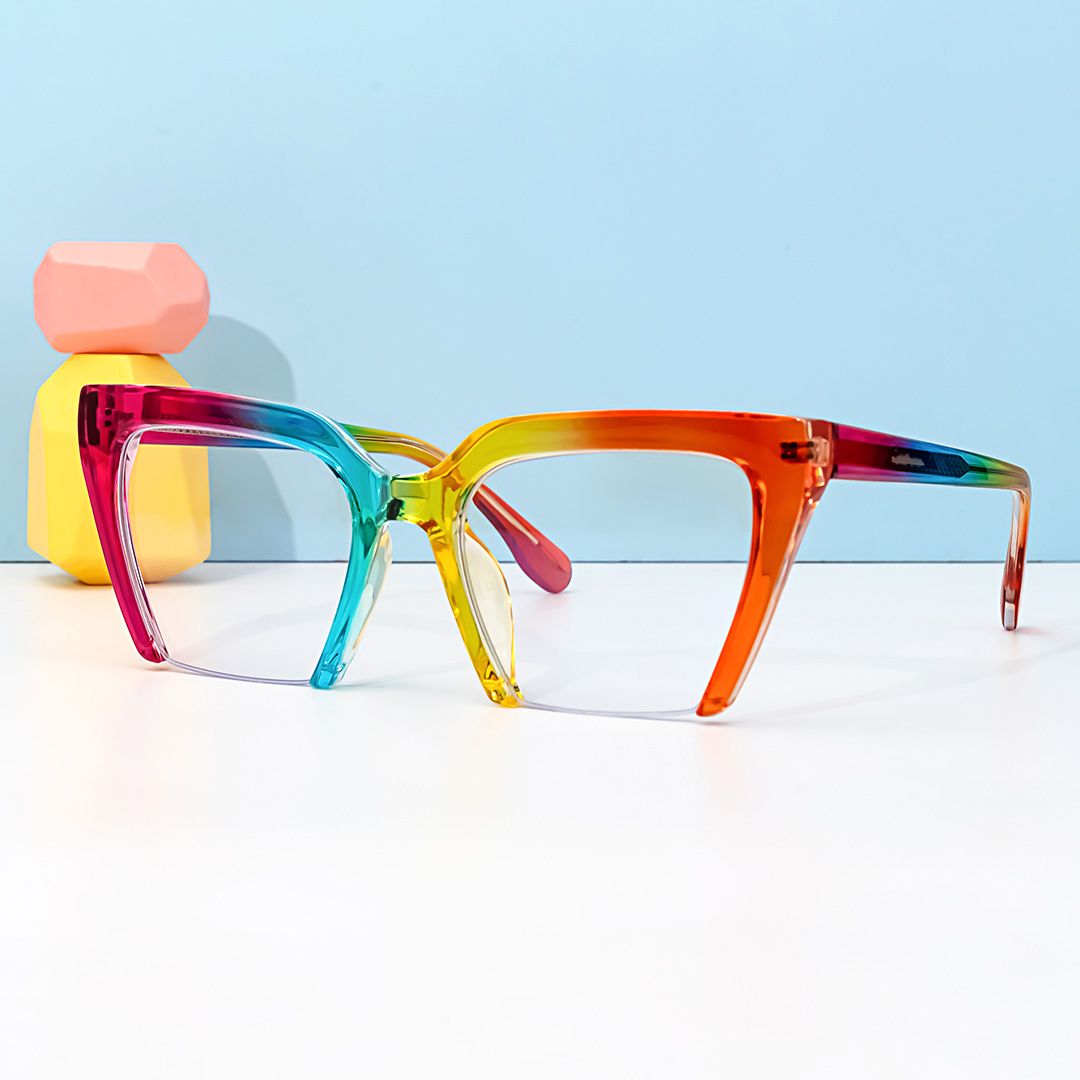 Shaun Cateye Multicolor Glasses4