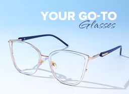 Marisa Cateye Blue Glasses4