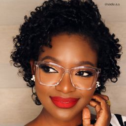 Krystle Square Clear Glasses11