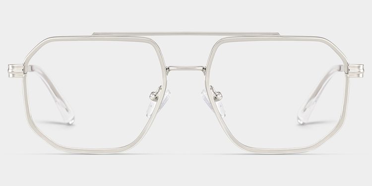 Autumn Aviator Silver Glasses
