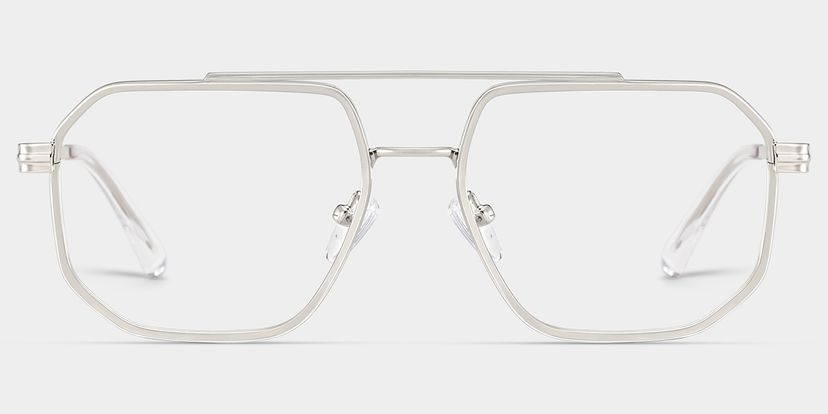Autumn Aviator Silver Glasses