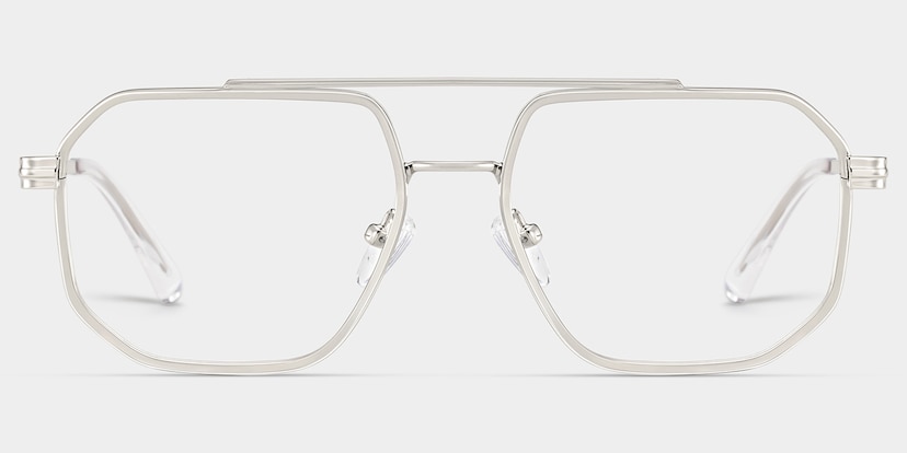 Autumn Aviator Silver Glasses