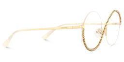 Jaila Round Gold Glasses3