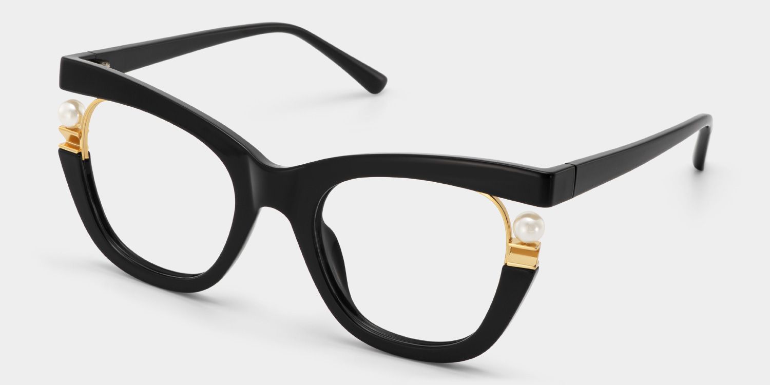 Pearl - Cat Eye Glasses with Pearls4