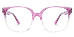 Siner Square Pink Glasses1