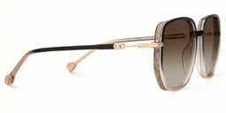 Joana Geometric Black Beige Glasses3