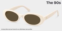 The 90s White Oval Glasses3
