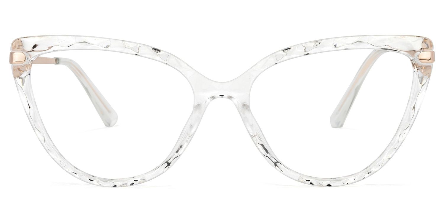 Lucas Cat Eye Glasses with Clear Frames | Zeelool0