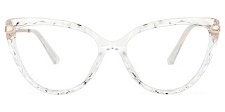 Lucas Cateye Crystal Glasses0