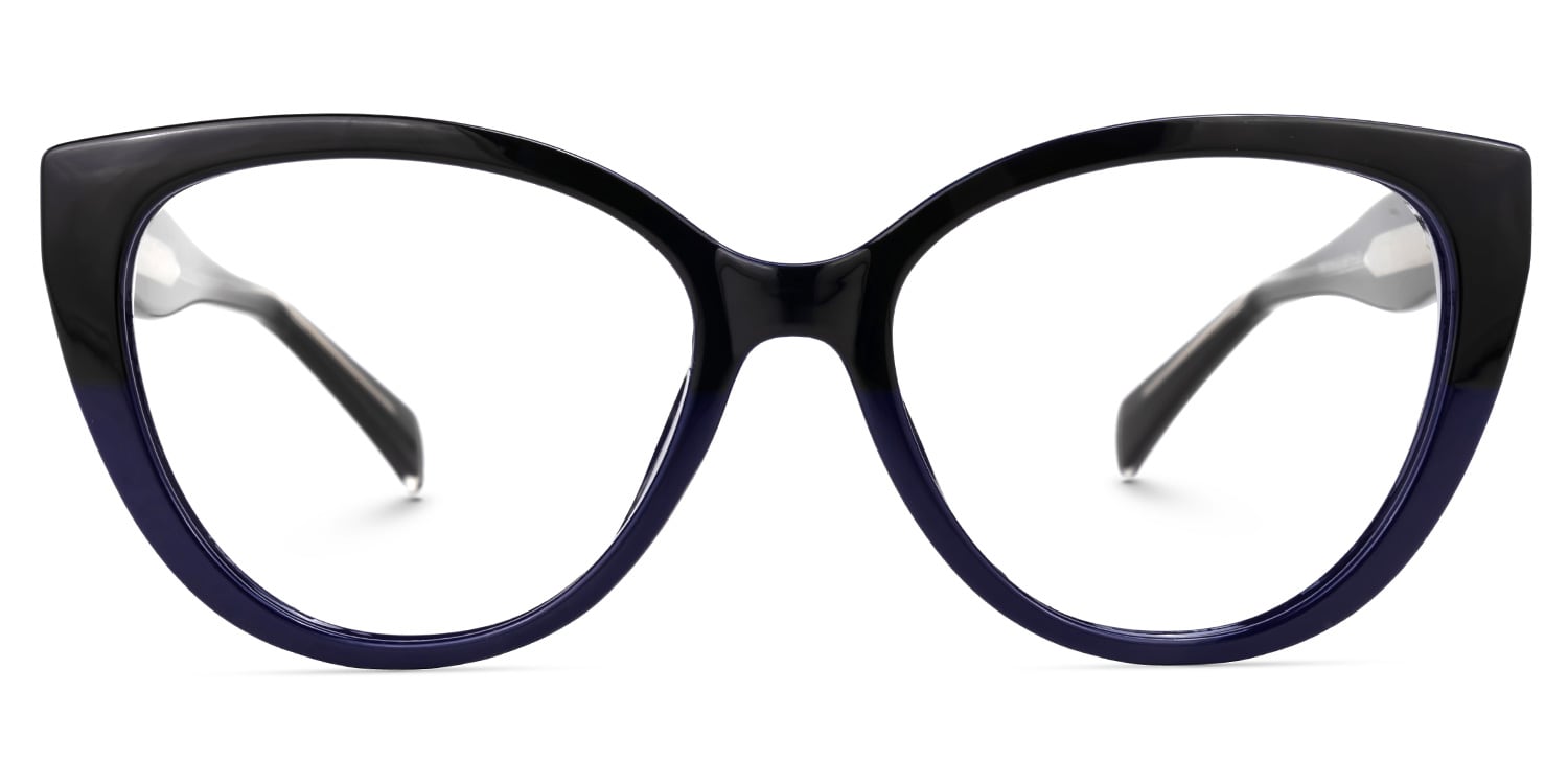 Rectangle Vintage Glasses With Wood Temples