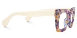 Keisa Square Floral Glasses2