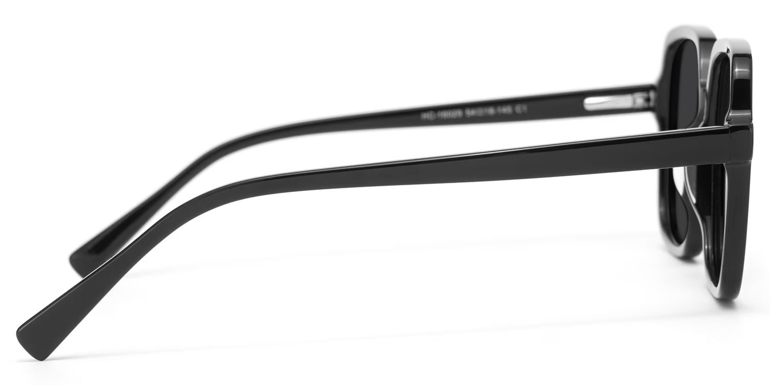 Ember Square Black Sunglasses for Women & Men | ZEELOOL3